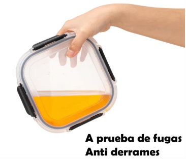 Organiza y Conserva tus Alimentos con el Juego de 20 Recipientes Herméticos de Vidrio (40 Piezas)